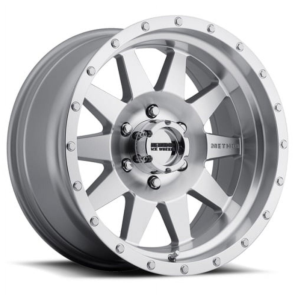Method Race Wheels MR301 The Standard 15x7 5x114.3 -6et 83mm Machined/Clear Coat Wheel Fits select: 1996-2015 TOYOTA TACOMA, 1988-2011 FORD RANGER