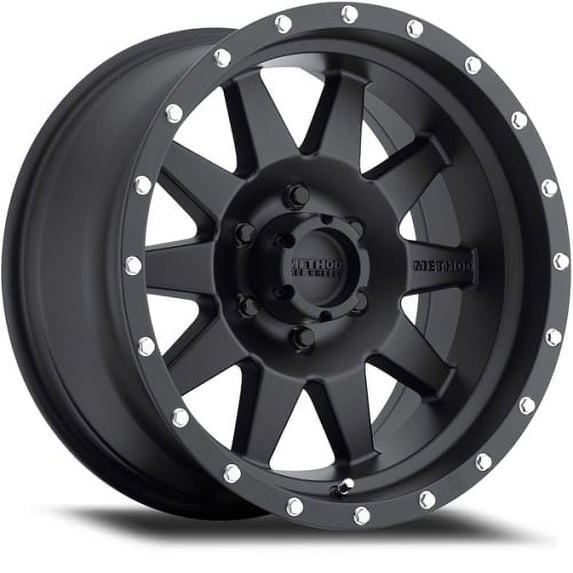Method Race Wheels MR301 The Standard 18x9 5x150 18et 116.5mm Matte Black Wheel Fits select: 2007-2021 TOYOTA TUNDRA, 2008-2022 TOYOTA SEQUOIA