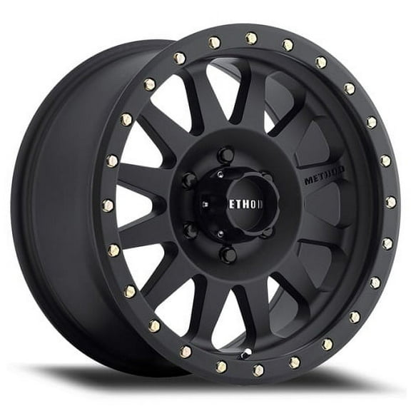 Method Race Wheels MR304 Double Standard 16x8 6x139.7 0et 108mm Matte Black Wheel Fits select: 2000-2013 CHEVROLET SILVERADO, 1996-2023 TOYOTA TACOMA