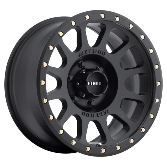 Method Race Wheels MR305 NV 17 X 8.5 in 6 x 139.7 0Et 108mm Matte Black Wheel Fits select: 2000-2018 CHEVROLET SILVERADO, 1996-2023 TOYOTA TACOMA