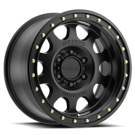 Method Race Wheels MR311 Vex 17X8.5 5X127 0Et 71.5mm Matte Black Wheel Fits select: 2015-2019,2021 JEEP WRANGLER UNLIMITED