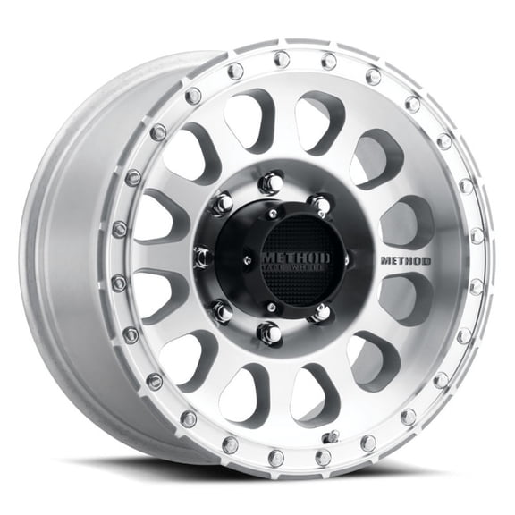 Method Race Wheels MR315 Machined 17" 8x6.5 8 Lug Clear Coat for RAM 2500, Chevrolet Silverado