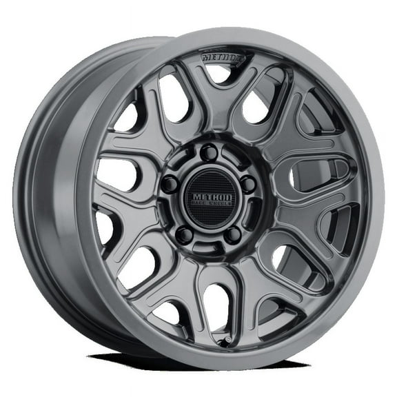 Method Race Wheels MR322 20x10 -18 Gloss Titanium 8x165.1 8x6.5 (QTY 1)