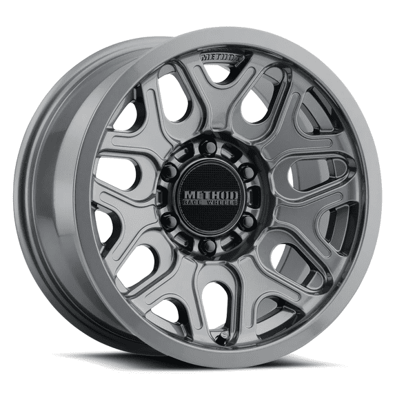 Method Race Wheels MR322 20x9 +12 Gloss Titanium 8x165.1 8x6.5 (QTY 1)