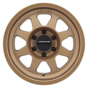 Method Race Wheels MR701 17x8.5 6x139.7 0et 106.25mm Method Bronze Wheel Fits select 2000-2023 CHEVROLET SILVERADO, 1996-2023 TOYOTA TACOMA