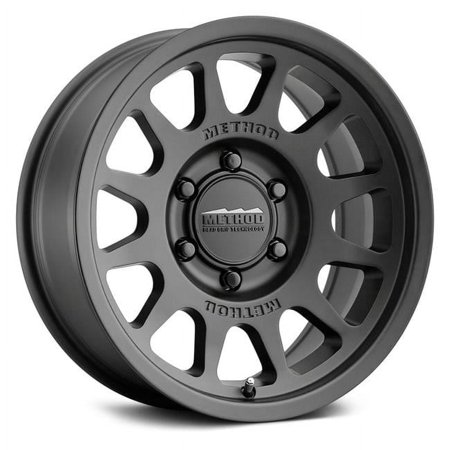 Method Race Wheels MRWMR70378516500 17 x 8.5 in. 0 mm Offset 6 x 135 mm Bolt Pattern 87 mm Center Bore Wheel Rim, Matte Black