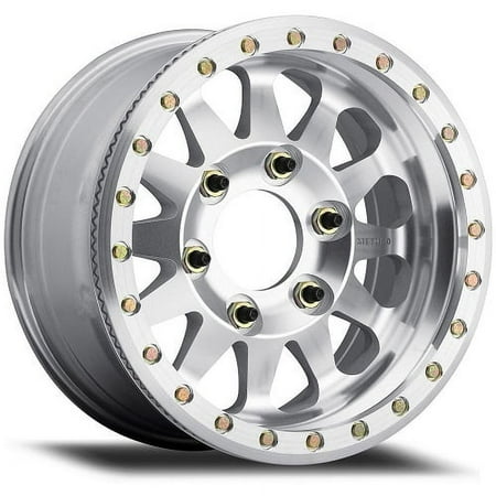 Method Race Wheels mr101 beadlock 17x9 6x135 -12et 87mm raw machined wheel Fits select: 2004-2023 FORD F150