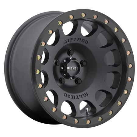 Method Race Wheels mr105 beadlock 17x8.5 8x165.1 0et 130.81mm matte black wheel Fits select: 2013-2023 RAM 2500, 2011-2012 DODGE RAM 2500