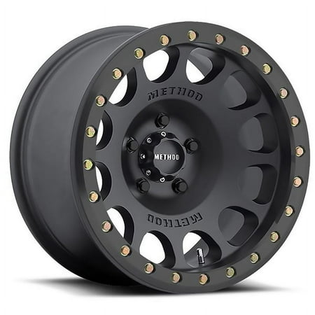 Method Race Wheels mr105 beadlock 20x9 6x139.7 20et 108mm matte black wheel Fits select: 2000-2018 CHEVROLET SILVERADO, 2019-2023 RAM 1500