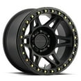 thumbnail image 1 of Method Race Wheels mr106 beadlock 17x9 5x127 -44et 71.5mm matte black wheel Fits select: 2015-2019,2021 JEEP WRANGLER UNLIMITED, 1 of 2