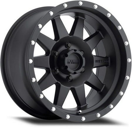 Method Race Wheels mr301 the standard 15x7 5x5.5 -6et 108mm matte black wheel Fits select: 1987-1996 FORD F150, 2005-2010 DODGE DAKOTA