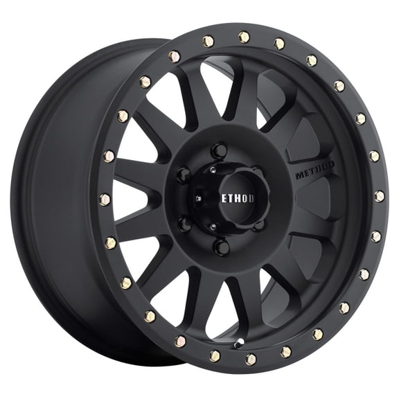Method Race Wheels mr304 double standard 17x8.5 6x135 0et 94mm matte black wheel Fits select: 2004-2023 FORD F150, 2003-2023 FORD EXPEDITION