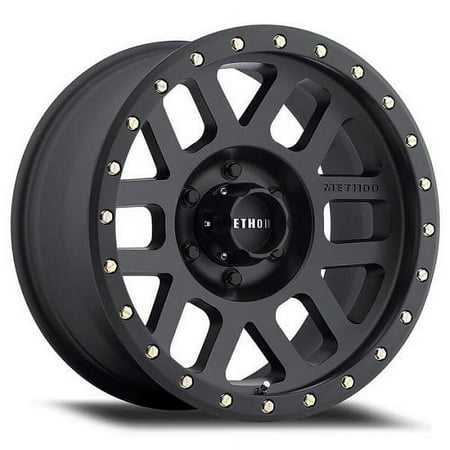 Method Race Wheels mr309 grid 17x8.5 5x127 0et 94mm matte black wheel Fits select: 2015-2019,2021 JEEP WRANGLER UNLIMITED