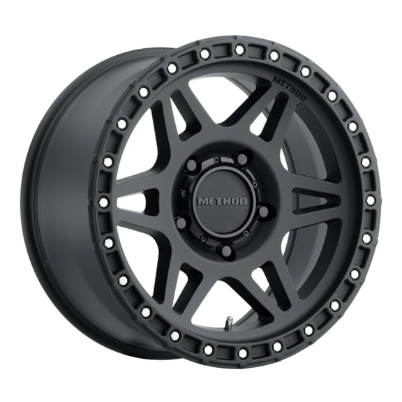 Method Race Wheels mr312 17x8.5 5x127 0et 71.5mm matte black wheel Fits select: 2015-2019,2021 JEEP WRANGLER UNLIMITED