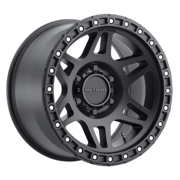 Method Race Wheels mr312 17x9 6x139.7 -12et 106.25mm matte black wheel Fits select: 2000-2023 CHEVROLET SILVERADO, 1996-2023 TOYOTA TACOMA