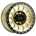 thumbnail image 1 of Method Race Wheels mr315 17x8.5 5x127 0et 71.5mm gold/black street loc wheel Fits select: 2015-2019,2021 JEEP WRANGLER UNLIMITED, 1 of 2