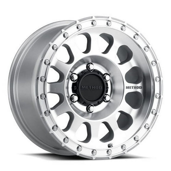 Method Race Wheels mr315 18x9 8x180 18et 130.81mm machined/clear coat wheel Fits select: 2011-2023 CHEVROLET SILVERADO, 2011-2023 GMC SIERRA