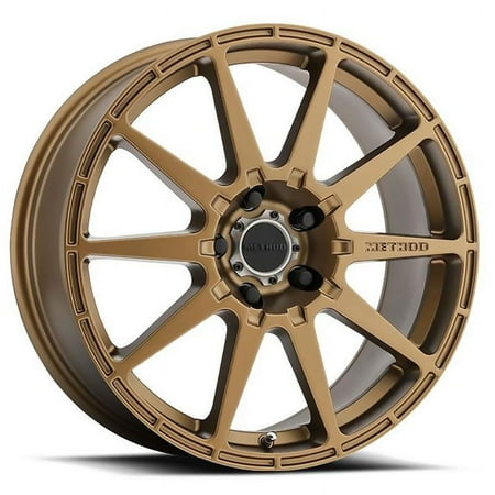Method Race Wheels mr501 rally 17x8 5x100 42et 67.1mm method bronze wheel Fits select: 1998-2018 SUBARU FORESTER, 2016-2023 SUBARU CROSSTREK