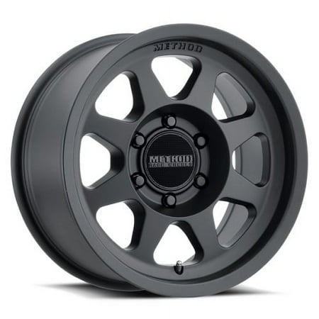 Method Race Wheels mr701 17x8.5 5x127 0et 71.5mm matte black wheel Fits select: 2015-2019,2021 JEEP WRANGLER UNLIMITED