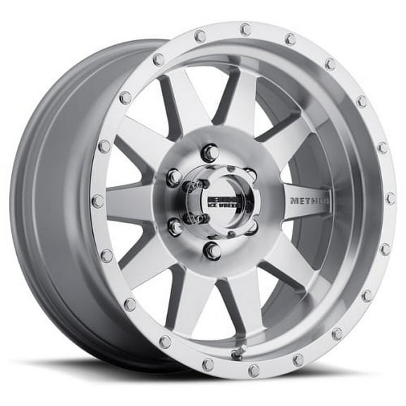 Method Race mr301 the standard 18x9 8x170 18et 130.81mm machined wheel Fits select: 1999-2023 FORD F250, 1999-2022 FORD F350