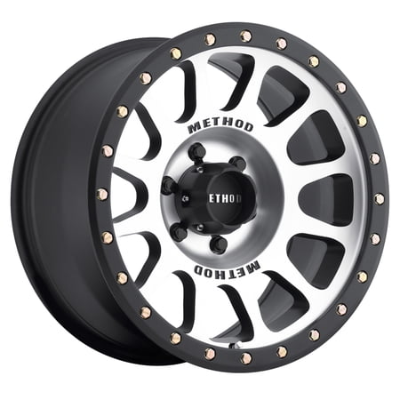 Method Race mr305 nv 18x9 6x139.7 18et 108mm machined/black street loc wheel Fits select: 2000-2023 CHEVROLET SILVERADO, 1996-2023 TOYOTA TACOMA