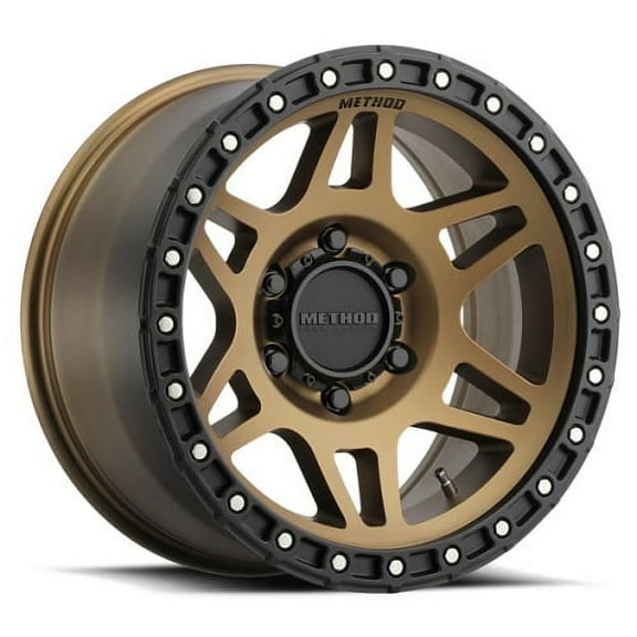 Method Race mr312 17x8.5 6x135 0et 87mm method bronze/black street loc wheel Fits select: 2004-2023 FORD F150, 2003-2023 FORD EXPEDITION