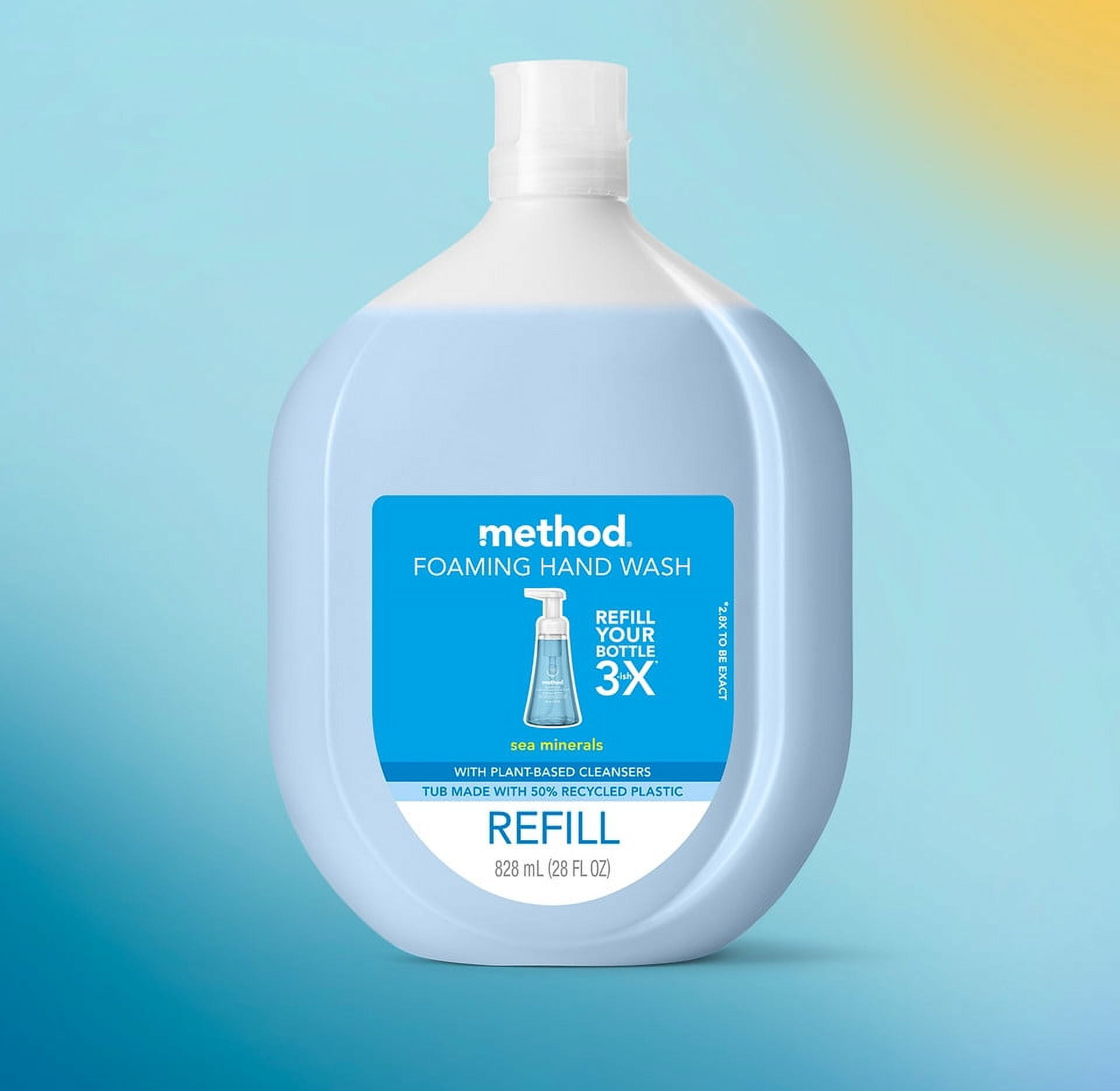 Method Foaming Hand Soap Refill, Sea Minerals, 28 Ounce