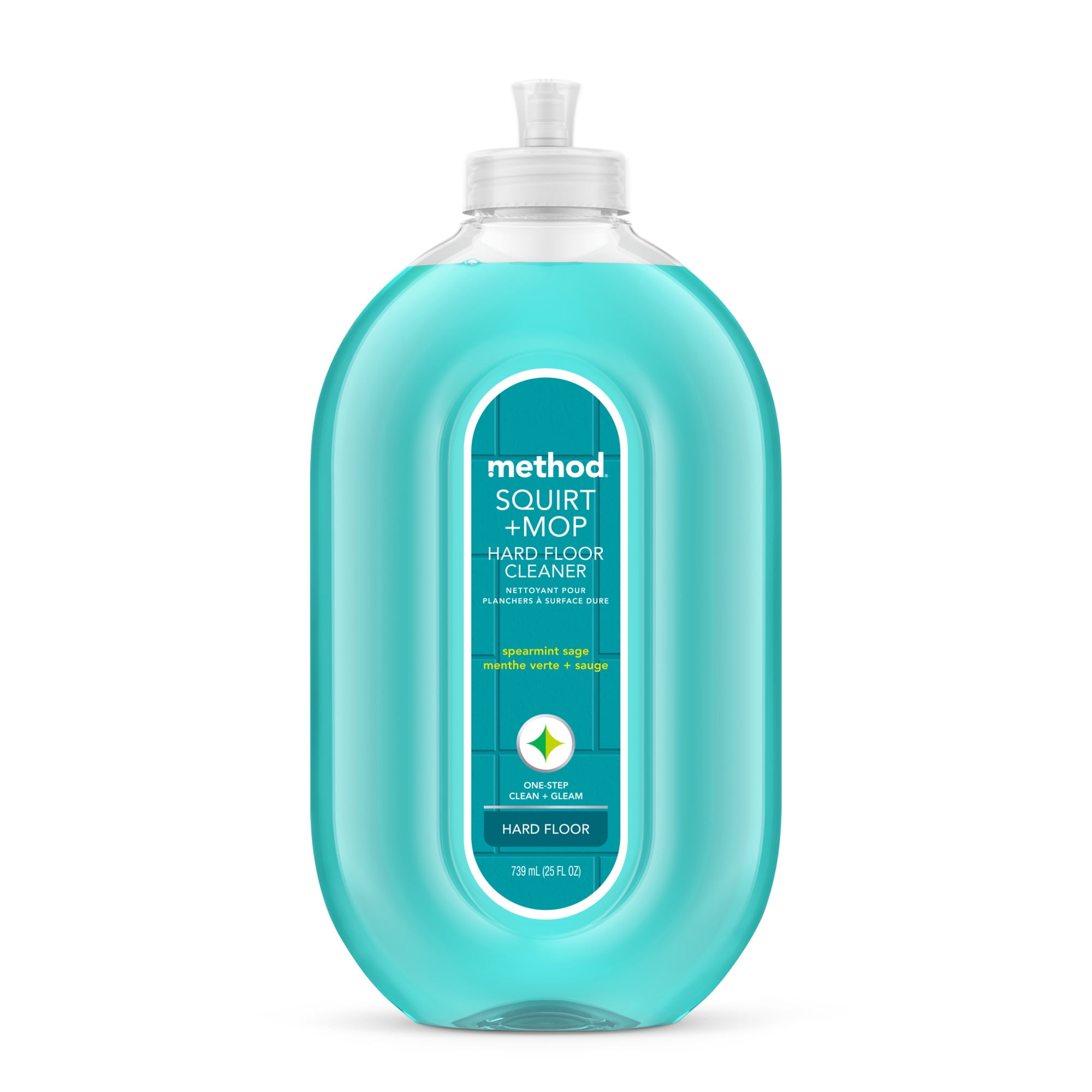 Method Squirt + Mop Hard Floor Cleaner, Spearmint Sage, 25 Ounce