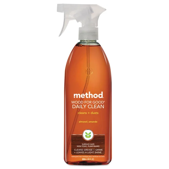 Method Wood For Good Daily Clean 28 Oz Spray Bottle 01182