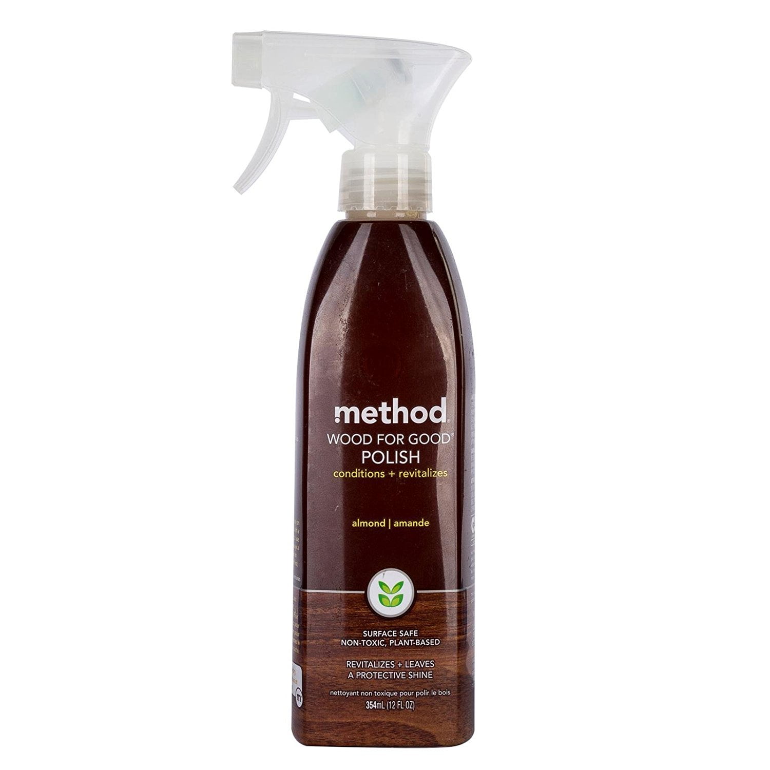 Method Wood For Good Polish, Wood Polish, Almond, 12 Ounce