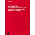thumbnail image 1 of Methoden Der Strukturuntersuchung an Hochdispersen Und Porösen Stoffen, (Hardcover), 1 of 1