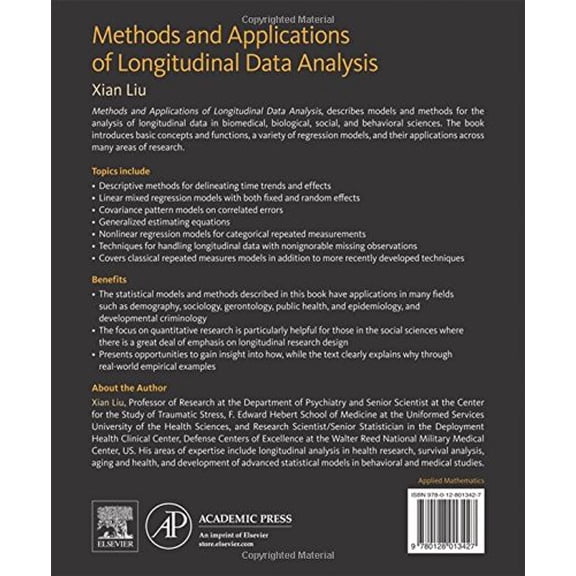 Pre-Owned Methods and Applications of Longitudinal Data Analysis