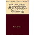 thumbnail image 1 of Pre-Owned Methods for Assessing the Structural Reliability of Brittle Materials 9780803102651, 1 of 1