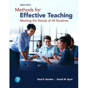Methods for Effective Teaching: Meeting the Needs of All Students, (Paperback)