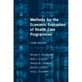 thumbnail image 1 of Pre-Owned Methods for the Economic Evaluation of Health Care Programmes (Paperback) 0198529457 9780198529453, 1 of 1