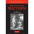 thumbnail image 1 of Methods in Biblical Interpretation Methods for Matthew, (Paperback), 1 of 1