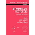 thumbnail image 1 of Methods in Molecular Biology Biomembrane Protocols: I. Isolation and Analysis, Book 19, (Paperback), 1 of 1