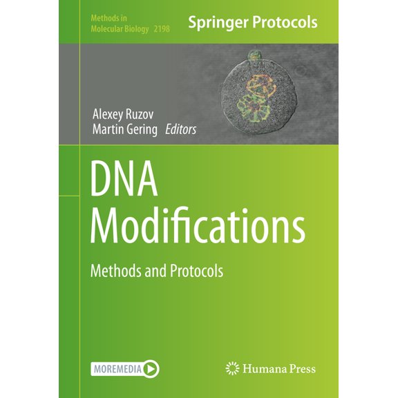 Methods in Molecular Biology DNA Modifications: Methods and Protocols, Book 2198, (Hardcover)