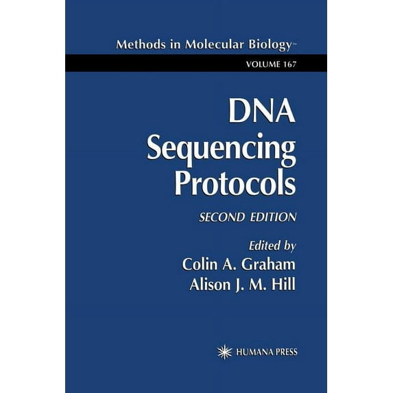 Methods in Molecular Biology DNA Sequencing Protocols, Book 167, (Paperback)
