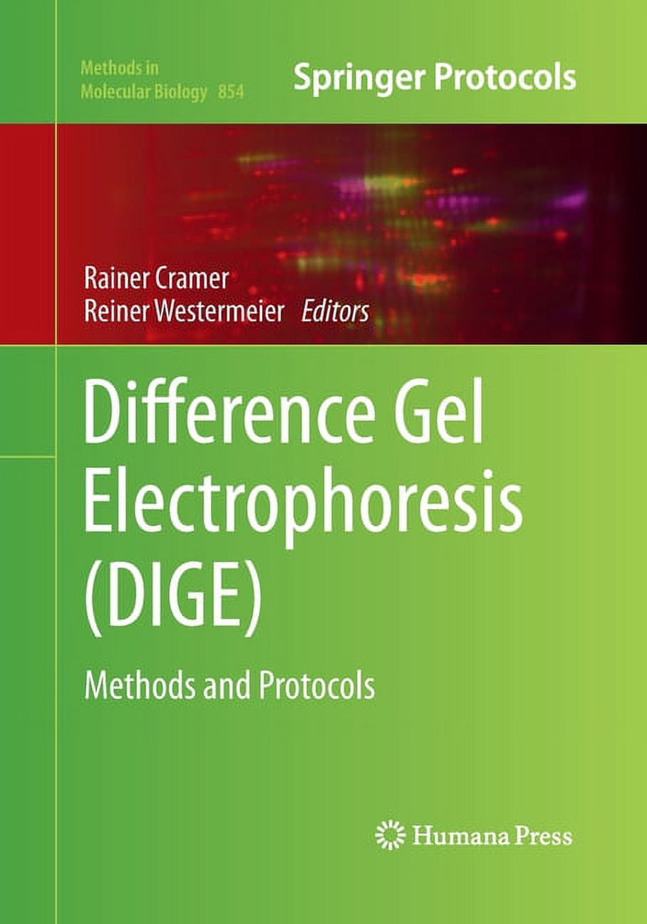 Methods in Molecular Biology Difference Gel Electrophoresis (Dige ...