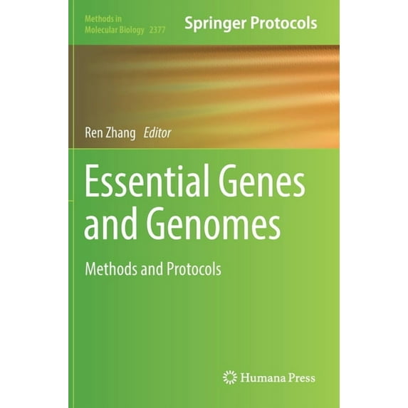Methods in Molecular Biology Essential Genes and Genomes: Methods and Protocols, Book 2377, (Hardcover)
