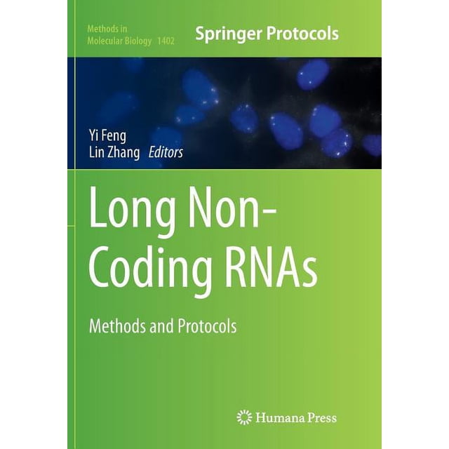 Small Rnas Book Methods in Molecular Biology Long Non-Coding Rnas: Methods and ...