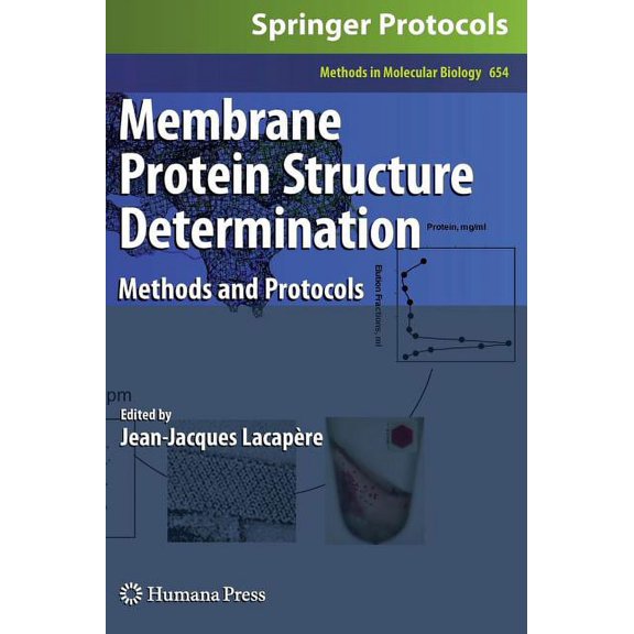 Methods in Molecular Biology Membrane Protein Structure Determination: Methods and Protocols, Book 654, (Hardcover)