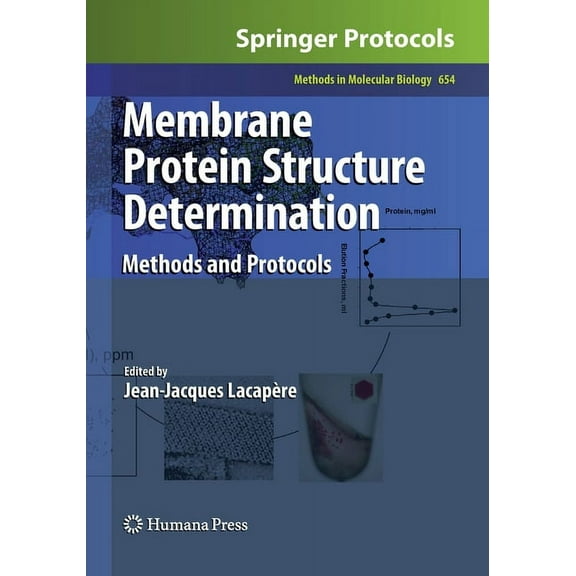 Methods in Molecular Biology Membrane Protein Structure Determination: Methods and Protocols, Book 654, (Paperback)
