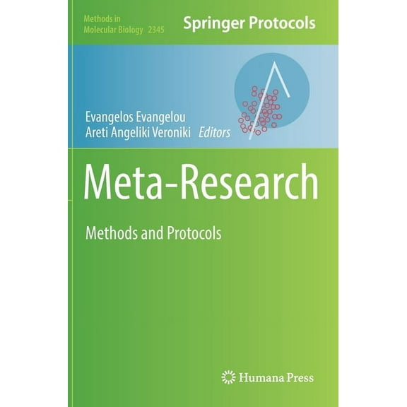 Methods in Molecular Biology Meta-Research: Methods and Protocols, Book 2345, (Hardcover)