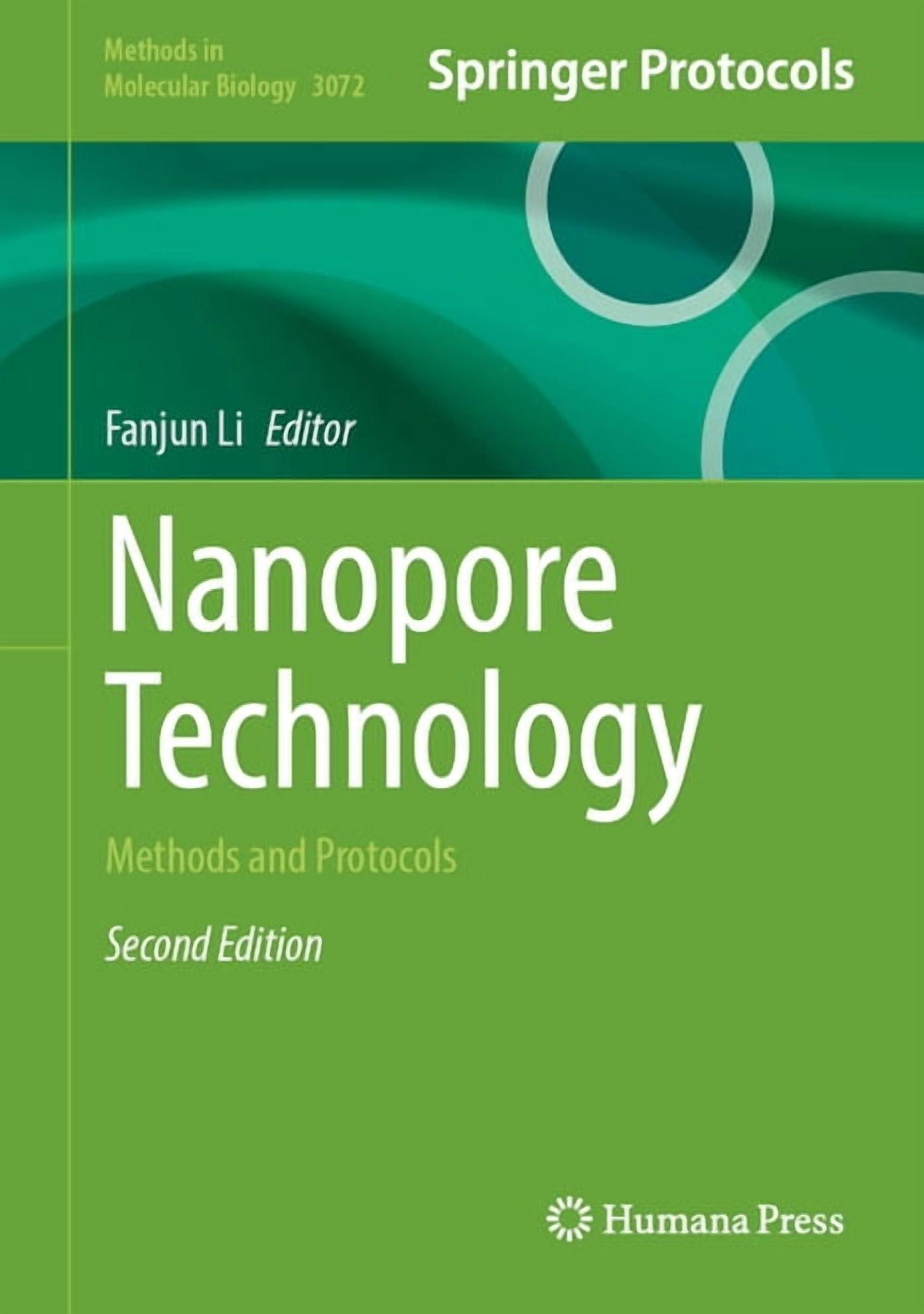 Methods in Molecular Biology Nanopore Technology: Methods and Protocols, Book 3072, (Hardcover)
