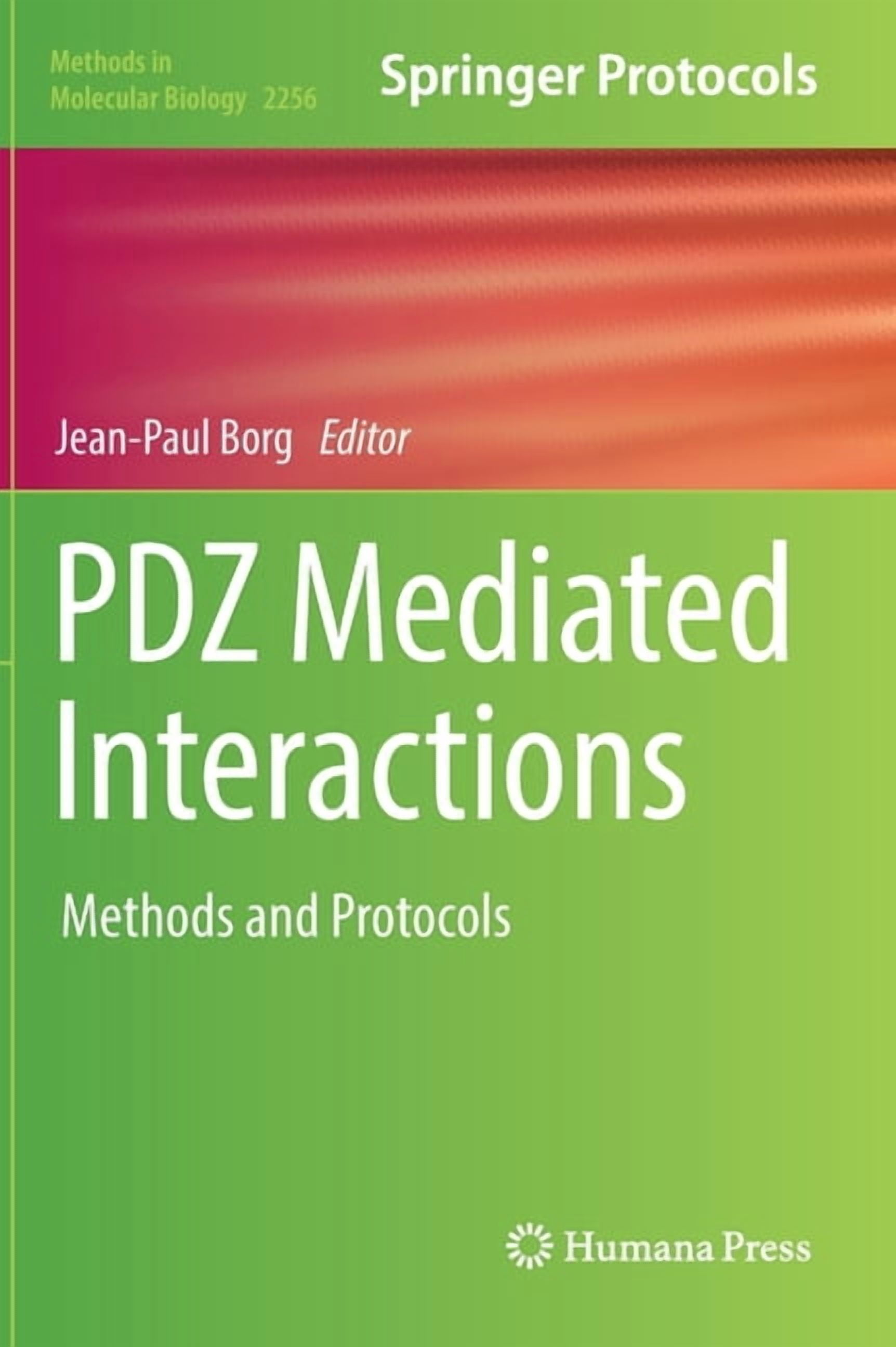 Methods in Molecular Biology Pdz Mediated Interactions: Methods and ...