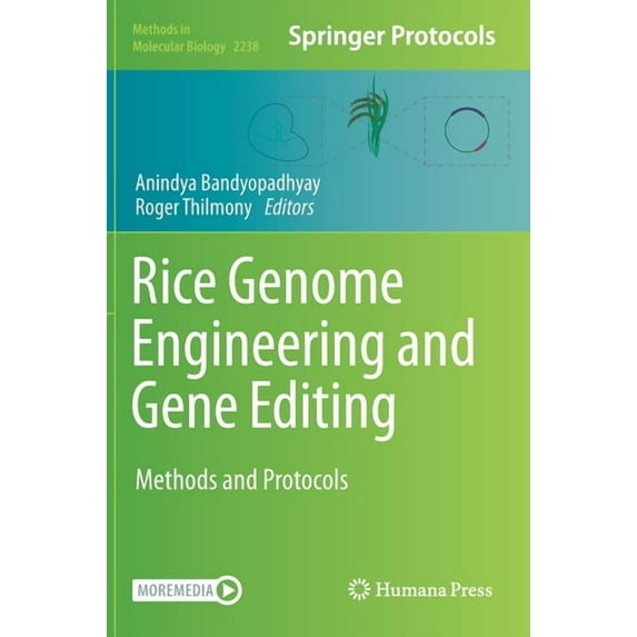Methods in Molecular Biology Rice Genome Engineering and Gene Editing: Methods and Protocols, Book 2238, (Hardcover)