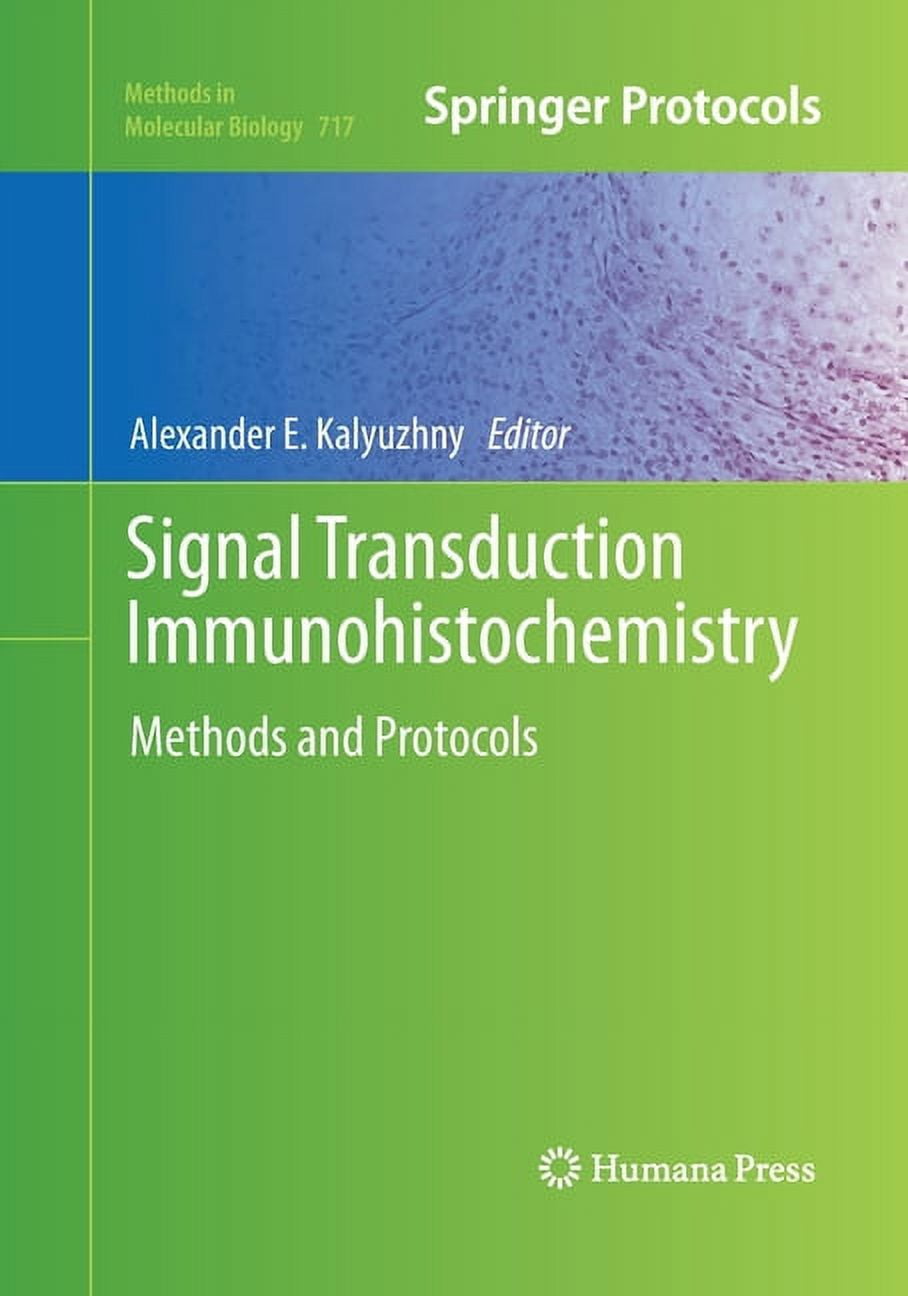 Methods in Molecular Biology Signal Transduction Immunohistochemistry ...