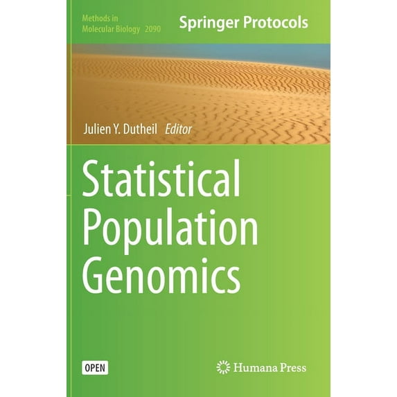 Methods in Molecular Biology Statistical Population Genomics, Book 2090, (Hardcover)